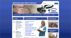 Desktop Screenshot of mostkdomovu.cz